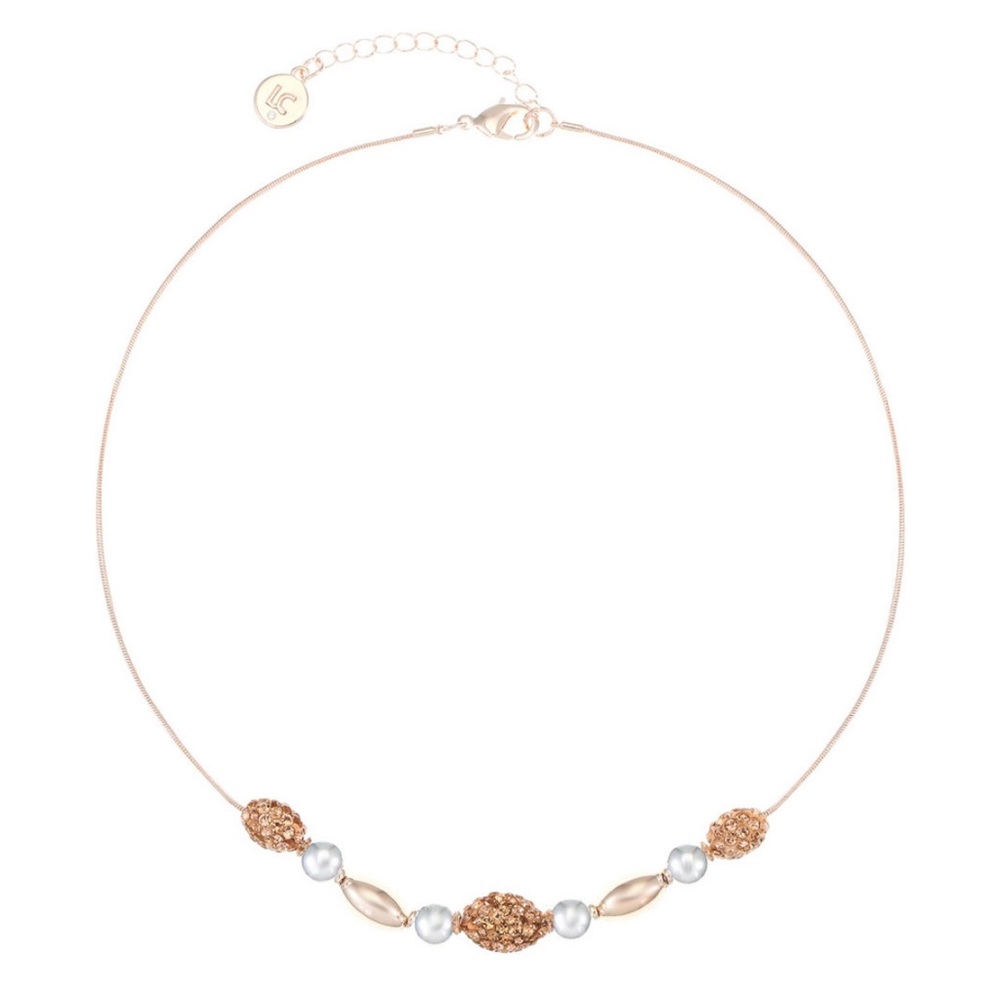 Liz Claiborne 18 Inch Round Collar Necklace‎
